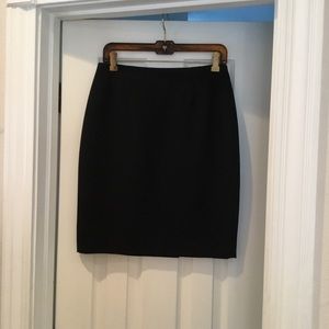 Basic Black Skirt - Petite